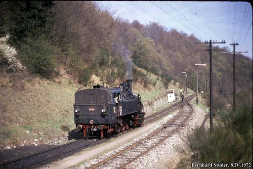 Calea ferată cu cremalieră Haţeg  Caransebeş Fotografie din anii 70 Barbu Bibel Bărbulescu Facebook