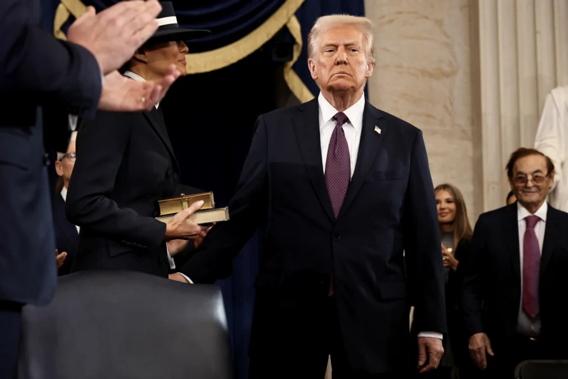 Trump a depus jurământul pentru cel de-al doilea mandat FOTO EPA EFE