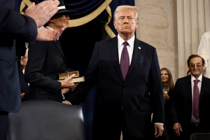 Trump a depus jurământul pentru cel de-al doilea mandat FOTO EPA EFE