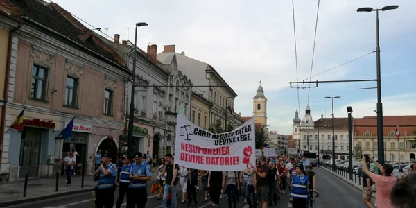 cluj main protest. foto remus florescu
