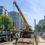 Lucrări în București FOTO Facebook / Primăria București