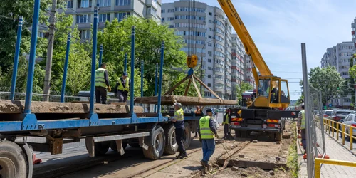 Lucrări în București FOTO Facebook / Primăria București