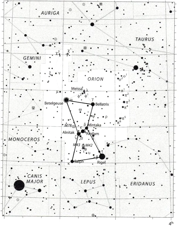 Fig. 11. Constelația Orion.
Fig.11. Orion Constellation.