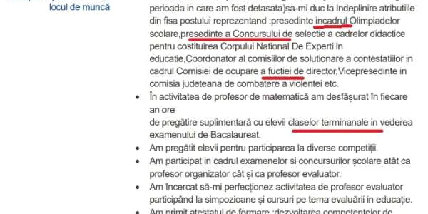 Greşeli cv Marchitan Vrancea
