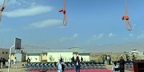 Spanzuratoare in inchisoarea Puli Charkhi din Kabul FOTO THe Independent