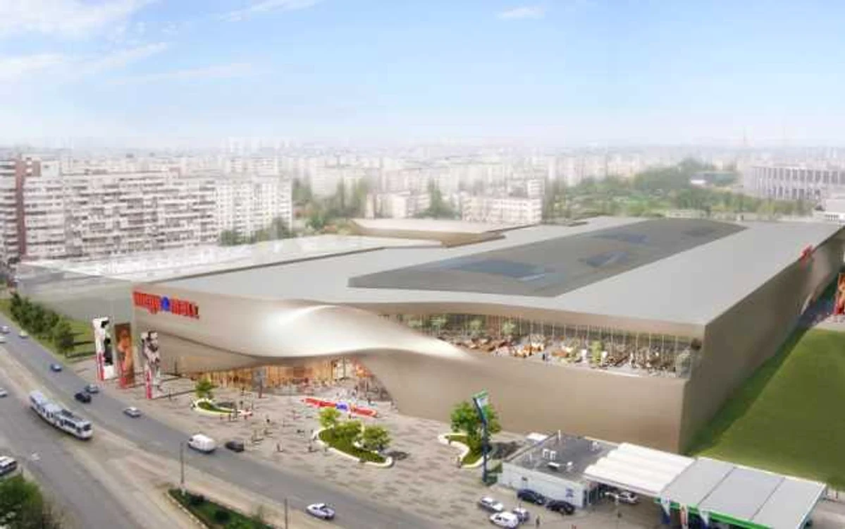 Centrul comercial va fi inaugurat în luna aprilie FOTO Reprezentanţi Mega Mall
