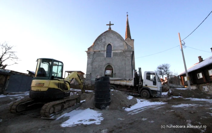 Biserica reformată din Ghelari. FOTO: Daniel Guţă. ADEVĂRUL.