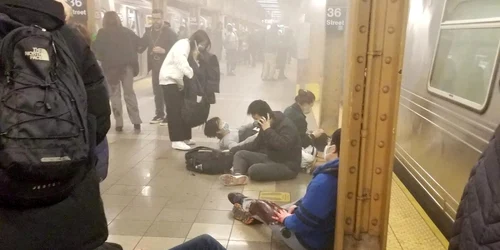 Atac armat metrou FOTO New York Post