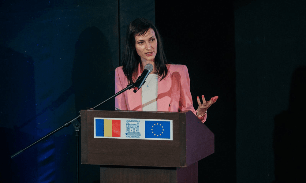  Comisarul european pentru Inovare, Mariya Gabriel, la Galați, la Conferința „Orizont Europa”