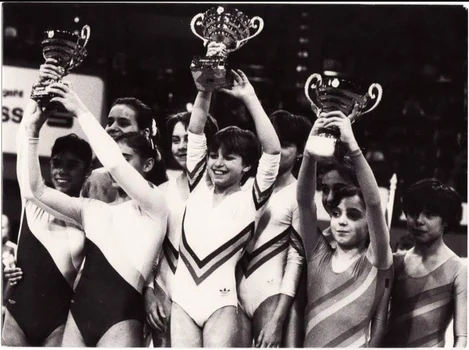 Laura Mihalache gimnastica artistică 1 FOTO arhiva personala jpg