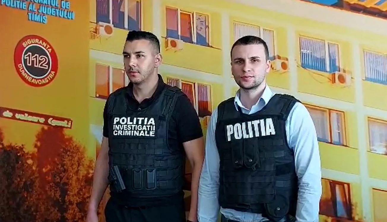 Laurențiu Țambriș și Petre Mândruț, polițiștii care l-au prins pe ucigașul de la Timișoara