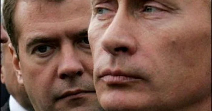 Medvedev şi Putin, maxim istoric în ceea ce privește cota de popularitate