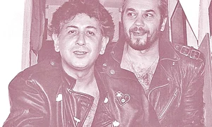 Cu Nicu Covaci,  în anii tinereţii jpeg