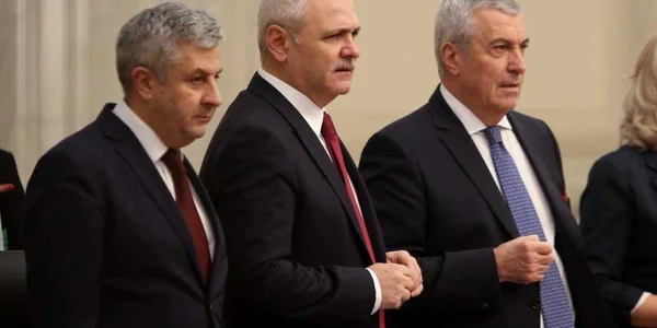 Liviu Dragnea Florin Iordache si Calin Popescu Tariceanu Inquam Photos / George Calin