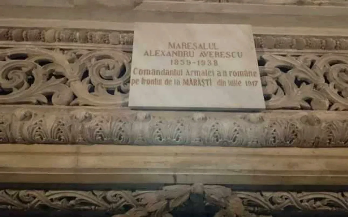 Sarcofagul mareșalului Alexandru Averescu