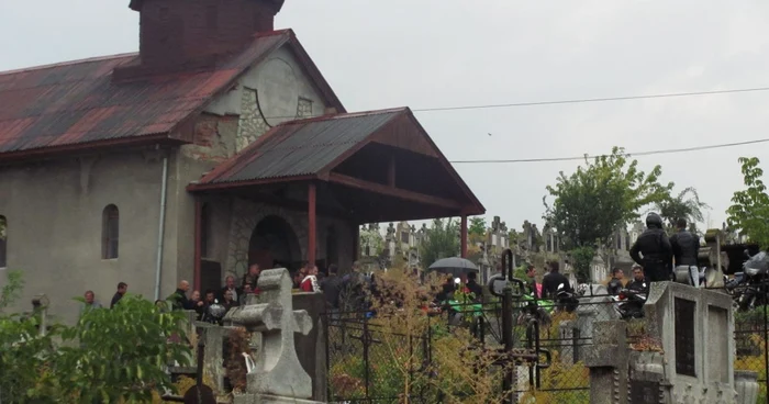 Motociclistul clujean Dragoş Boroş, condus pe ultimul drum