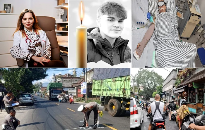 Nora Țichindeleanu și Adrian Bartoș victimele unui accident în Indonezia Foto Colaj
