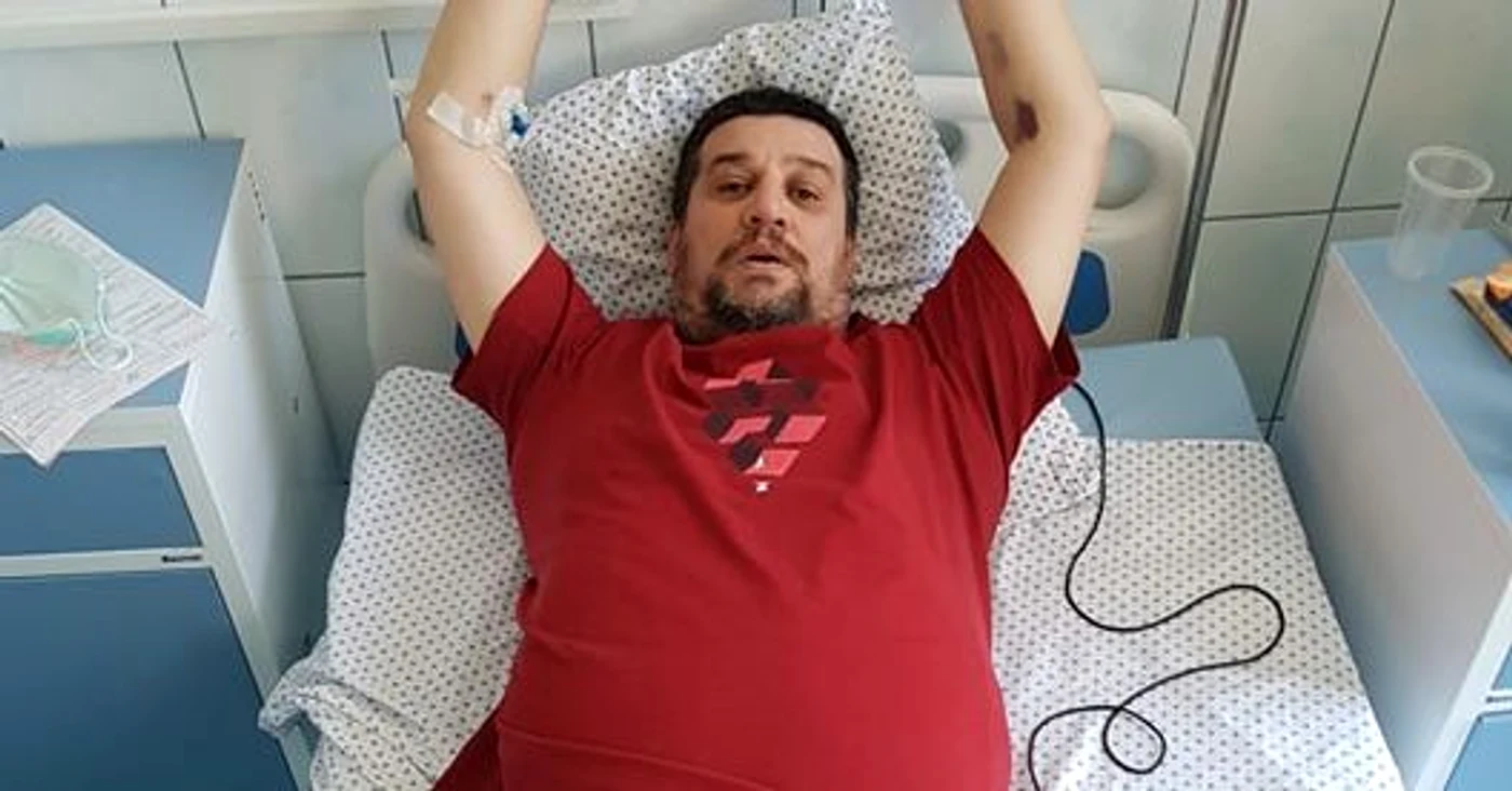 Alin Goga, pacientul 37, este internat la Spitalul Victor Babeș, din Capitală