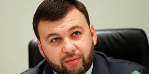 denis pusilin lider separatist doneţk foto epa efe