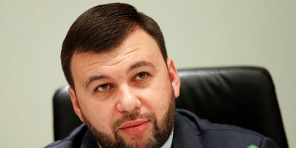 denis pusilin lider separatist doneţk foto epa efe