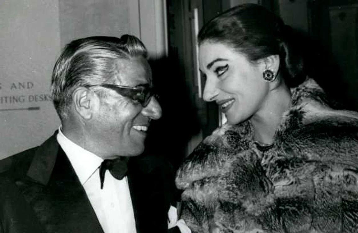 Aristotel Onassis și Maria Callas FOTO Profimedia