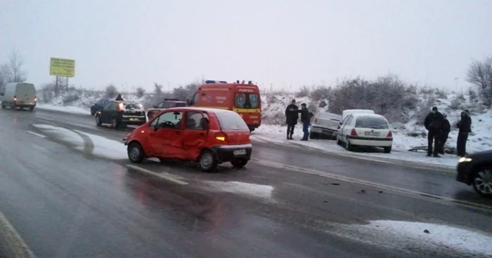 Accidentul s-a produs pe DN1