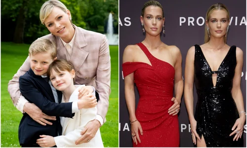 Gemenii regali, Printul Jacques si Printesa Gabrielle si Lady Amelia si Lady Eliza Spencer   Palatul Princiar, Instagram jpg