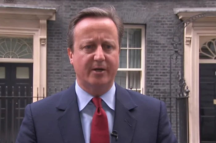 David Cameron a făcut un gest surprinzător după ce și-a anunțat demisiaFoto: captură foto/Youtube