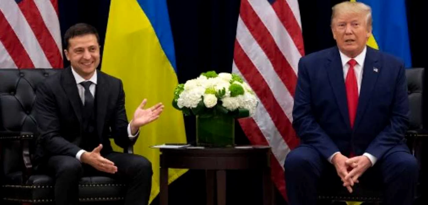 Trump și Zelenski s-au mai întâlnit pe când americanul era la Casa Albă FOTO AFP
