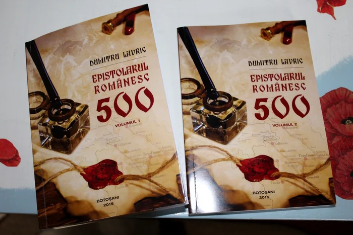 Epistolarul românesc 500 în două volume FOTO Cosmin Zamfirache