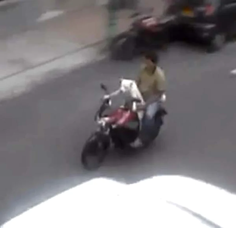 
    Câinele conduce motocicleta  