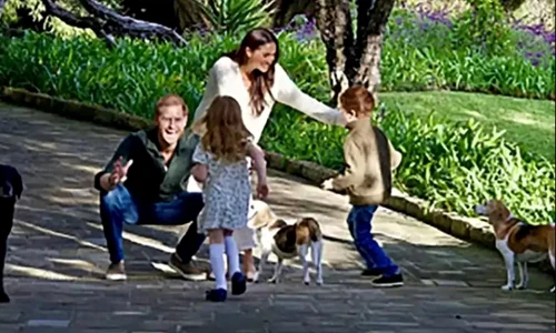 Prințul Harry Meghan Markle Archie și Lilibet jpg
