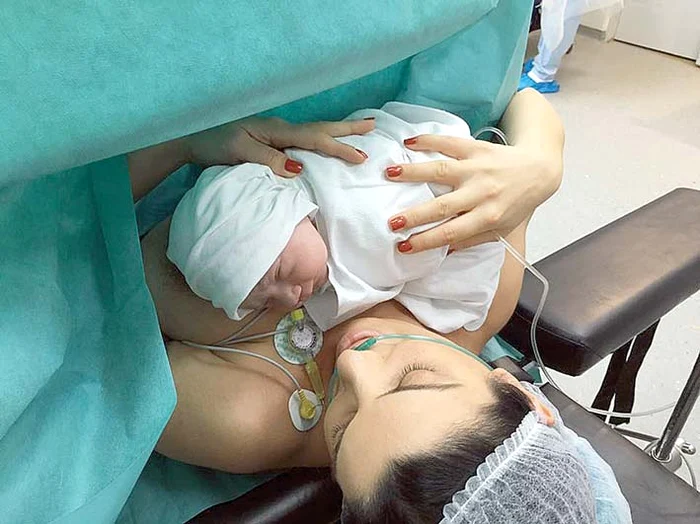 Andreea Tonciu, o mămică fericită