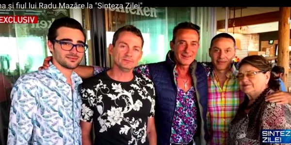Clanul Mazăre - Răducu - Mihai - Radu - Alexandru - mama Gabriela Sursa Antena 3