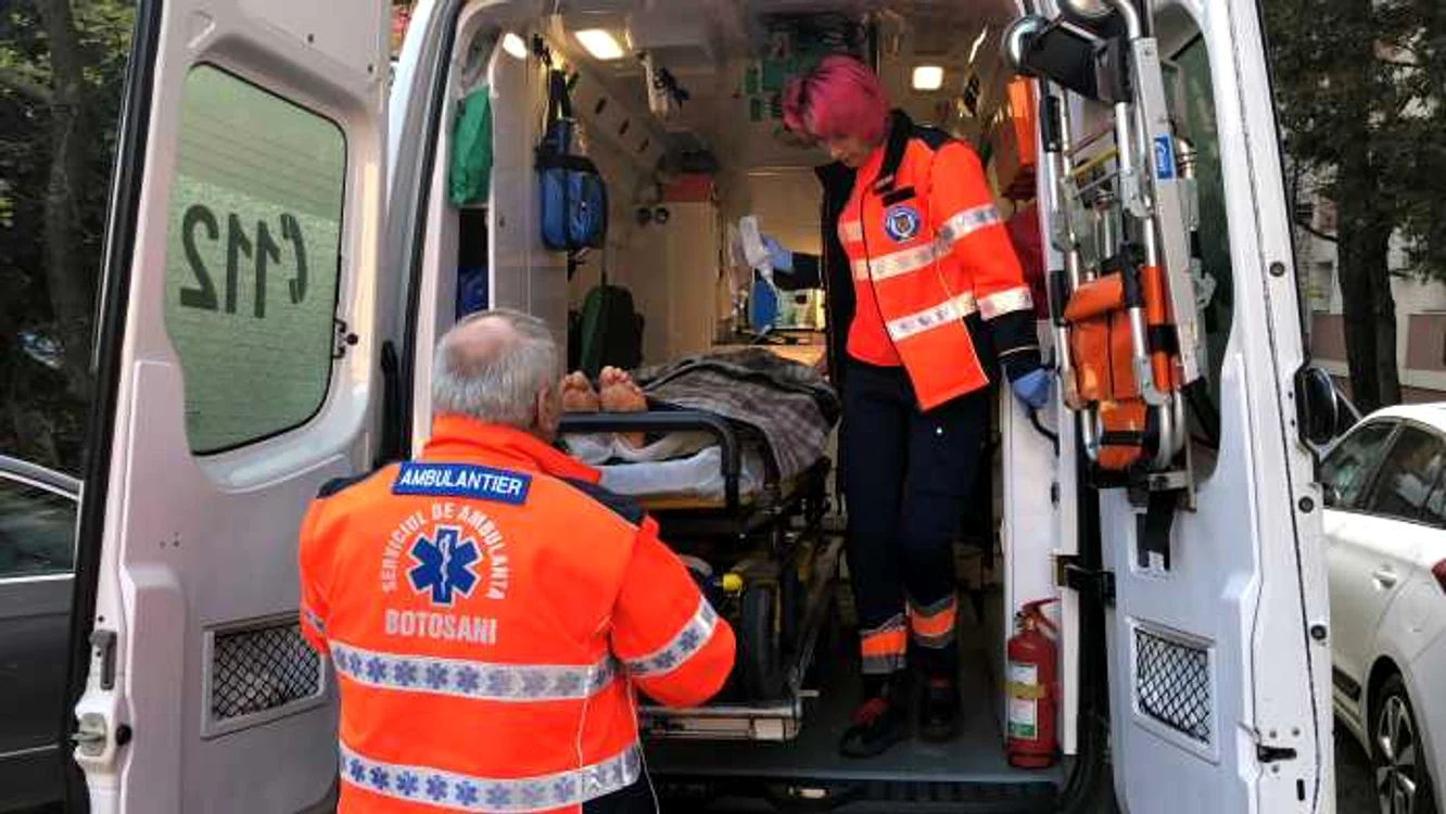 Victima este în comă și are grave leziuni are trunchiului cerebralFoto: monitorulbt.ro