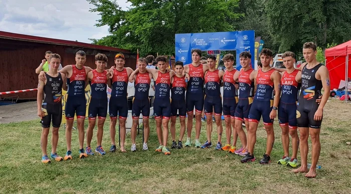 Echipa de juniori a României la triatlon