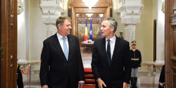 Klaus Iohannis si Jens Stoltenberg FOTO Presidency.ro