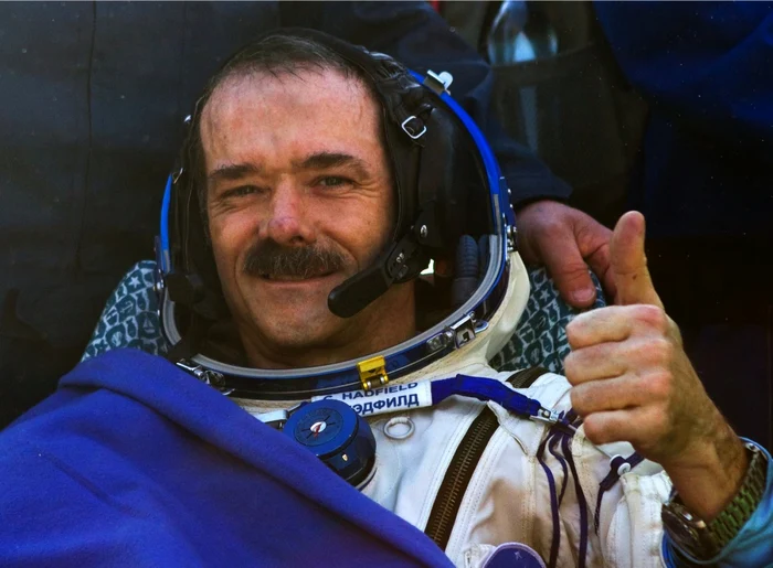 Chris Hadfield, înapoi pe Terra FOTO Reuters