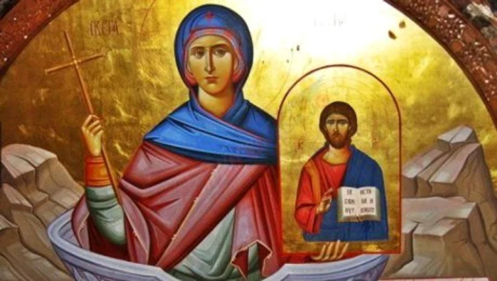 În România, ţara de adopţie a Cuvioasei, un număr impresionant de lăcaşuri ortodoxe poartă hramul Cuvioasei şi ocrotesc icoana sa făcătoare de minuni