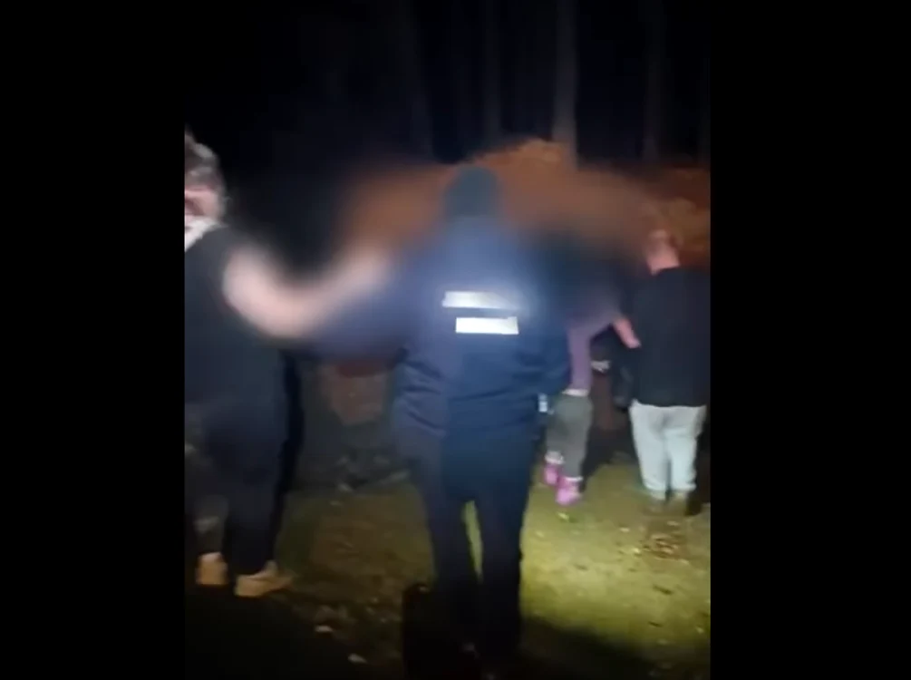 Cei trei au fost recuperați în siguranță. FOTO captură video Jandarmeria Română