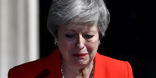 Imaginea Zilei / Primul ministru al Marii Britanii Theresa May a făcut o declaraţie de presă prin care a anunţat că va demisiona la data de 7 iunie în Downing Street Londra Anglia FOTO EPA – EFE / Neil Hall / 24 mai 2019