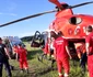 Elicopter SMURD pentru  un tânăr din Zătreni Vâlcea intrat în stop cardio-respirator după ce s-a înecat cu mâncare Foto Adevărul