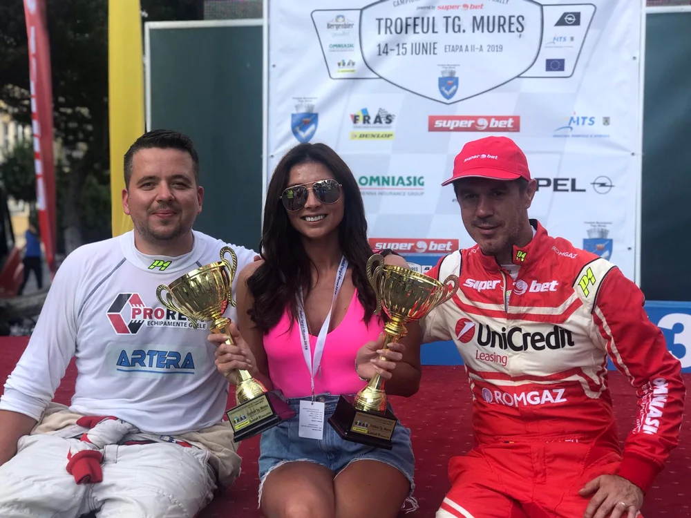 
    Costel Cășuneanu a concurat pe o Skoda Fabia R5foto: arhivă personală  