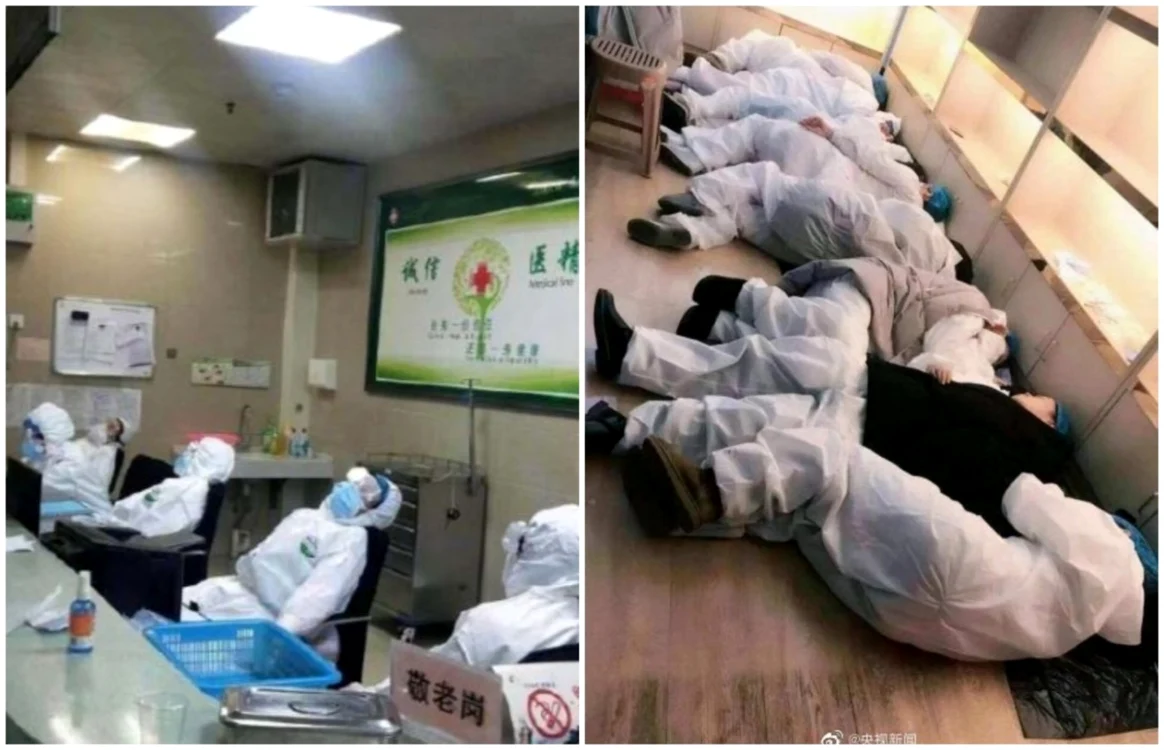 Medici chinezi, extenuaţi de lupta cu noul coronavirus