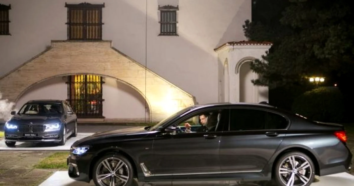 BMW Seria 7 la Casa Regală