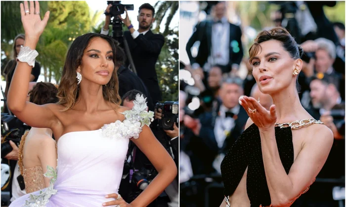 Madalina Ghenea si Catrinel Menghia la Cannes 2022 jpg
