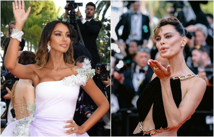 Madalina Ghenea si Catrinel Menghia la Cannes 2022 jpg