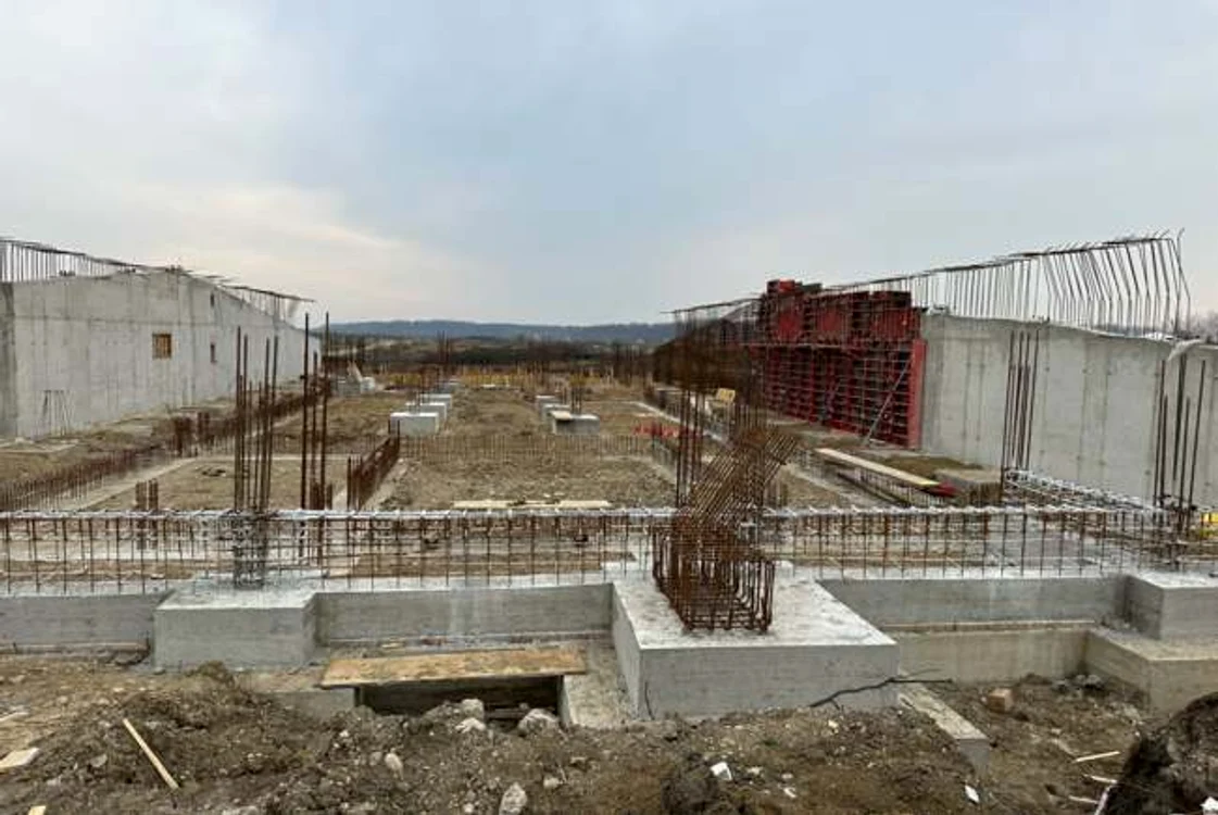 Șantierul de la Ghiroda FOTO Primăria Ghiroda