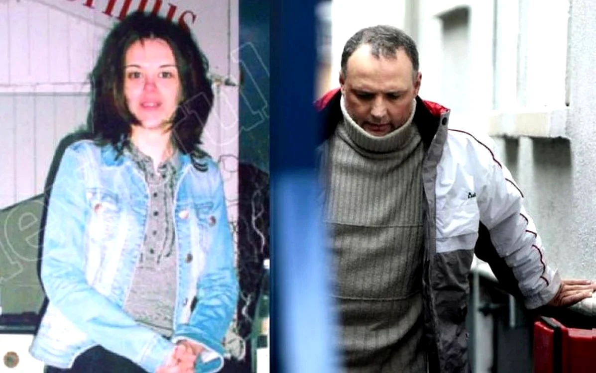 Loredana Pricăjan (poză de arhiva) şi Marian Mihalache (în ziua arestării) FOTO Independent.ie