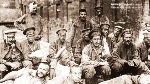 Scrisoare de pe front în dialect moldovenesc, cu litere ruseşti: Posâlci, ocopuri şi păduchi jpeg